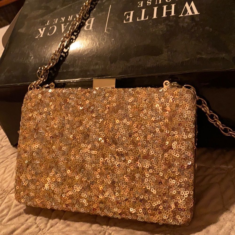 NWT Gold sequins! Evening bag.